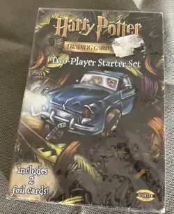 Harry Potter Trading Card CHAMBER OF SECRETS Two Player Starter Set NEW SEALED - Image 1