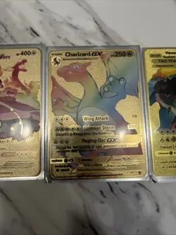Pokemon Charizard GX Card HP250 Stage 2 Wing Attack - Image 3