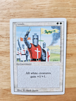 MTG - Crusade - Revised Edition Regular - Lightly Played - Image 1