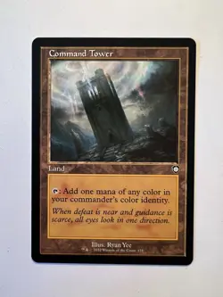 Command Tower - RETRO FRAME - MTG The Brothers' War: Commander - NM - Image 1