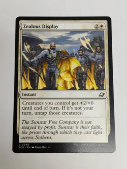 Zealous Display - 0045 - Edge of Eternities - MTG - NM Ships Now - Image 1