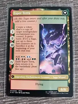 Terra, Magical Adept / Esper Terra Final Fantasy Regular MTG ##245 Mythic M - Image 2