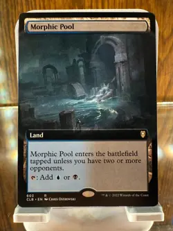 MTG Morphic Pool Battle for Baldur's Gate Extended Art 603 Regular Rare NM - Image 1