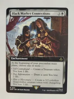 Black Market Connections Mtg Assassin's Creed Nm - Image 1