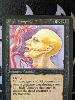 Sengir Vampire ~ Alpha [Near Mint][Magic MTG] - Image 2