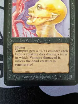 Sengir Vampire ~ Alpha [Near Mint][Magic MTG] - Image 3