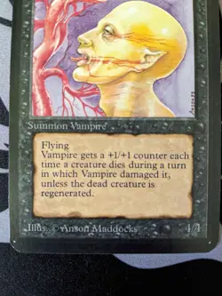 Sengir Vampire ~ Alpha [Near Mint][Magic MTG] - Image 3