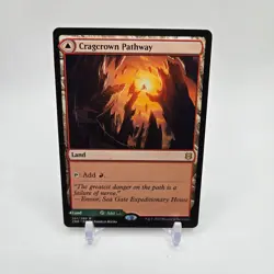 Cragcrown Pathway Timbercrown Pathway zendikar R NM Rare Regular MTG #261/280 - Image 1