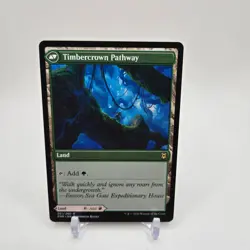 Cragcrown Pathway Timbercrown Pathway zendikar R NM Rare Regular MTG #261/280 - Image 2