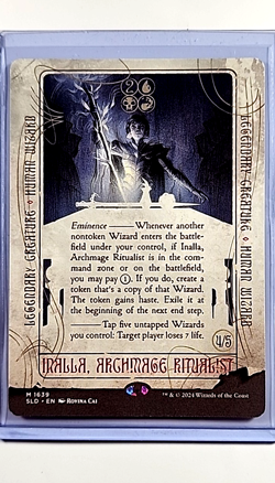 2024 MTG Magic the Gathering SLD Secret Lair #1639 Inalla Archmage Ritualist - Image 1