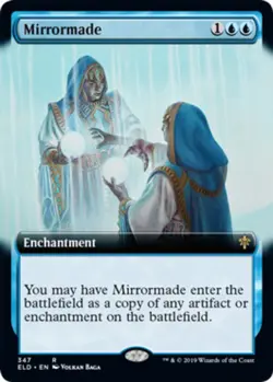 MTG Mirrormade - Extended Art, NM-Mint, English Throne of Eldraine - Image 1