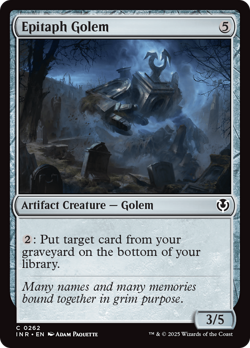 Epitaph Golem [Innistrad Remastered] Magic MTG - Image 1