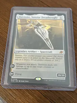Dawnsire, Sunstar Dreadnought #0238 MTG Edge of Eternities Regular Mythic - Image 1