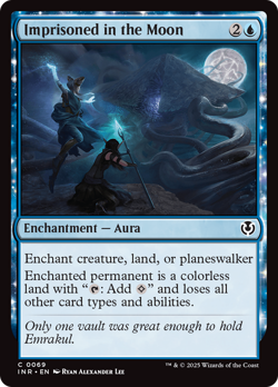 Imprisoned in the Moon [Innistrad Remastered] Magic MTG - Image 1