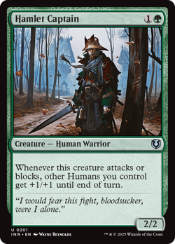 Hamlet Captain [Innistrad Remastered] Magic MTG - Image 1