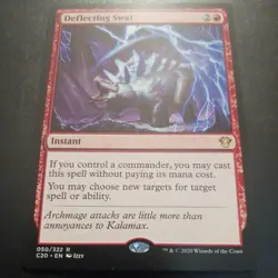 Mtg Deflecting Swat NM/M (50/355) Commander 2020 Magic Red Instant Card Rare - Image 1