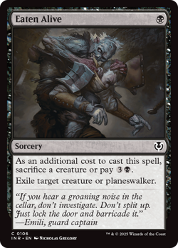Eaten Alive [Innistrad Remastered] Magic MTG - Image 1