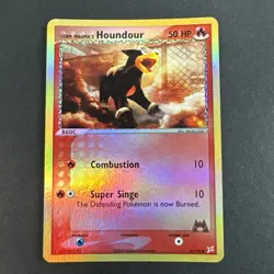 Team Magma's Houndour - 62/95 - Pokemon Team Magma vs. Aqua Reverse Holo Rare NM - Image 1