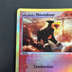 Team Magma's Houndour - 62/95 - Pokemon Team Magma vs. Aqua Reverse Holo Rare NM - Image 2