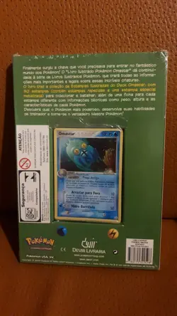 2006 POKEMON TCG OMASTAR "EX Legend Maker Half Theme Deck" Book Portuguese NEW - Image 2