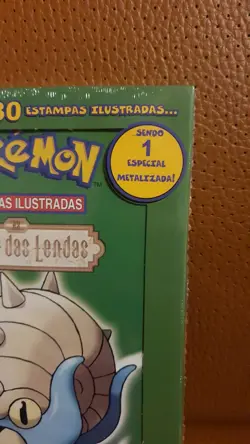 2006 POKEMON TCG OMASTAR "EX Legend Maker Half Theme Deck" Book Portuguese NEW - Image 5