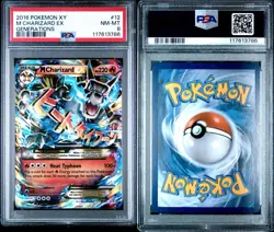 2016 Pokemon XY Generations Mega M Charizard EX Holo #12/83 NM-MT PSA 8 - Image 3
