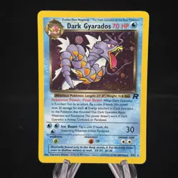 Dark Gyarados Holo #8 Prerelease Team Rocket 2000 Pokemon Near Mint / LP 💦 - Image 1