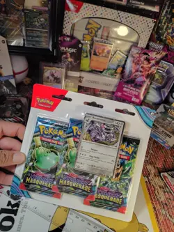 Pokemon TCG Scarlet and Violet Twilight Masquerade 3 Booster Pack Blister - Image 1