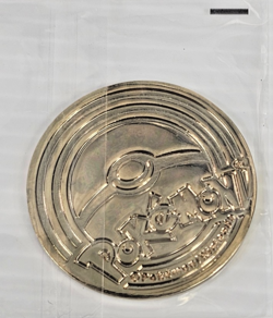 Pokemon TCG Charizard Ultra Premium Collection UPC Metal Gold Coin - NEW - Image 4