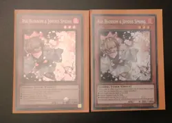 2x YUGIOH Secret Rare Ash Blossom & Joyous Spring MP22-EN257 1st Edition MINT - Image 5