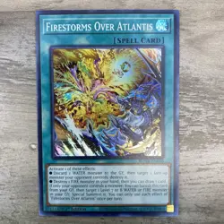 Yugioh Firestorms Over Atlantis Super Rare ROTA - Image 1