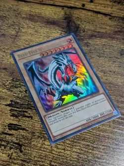 Yugioh Blue-Eyes White Dragon LOB-EN001 25th anniversary Ultra Rare NM - Image 2