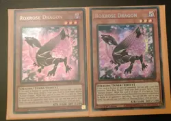 YUGIOH 2 X ROXROSE DRAGON MP22-EN060 - PRISMATIC/SECRET 1ST EDITION Mint - Image 1