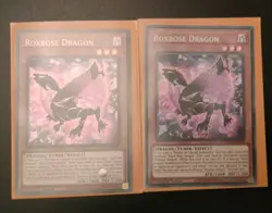 YUGIOH 2 X ROXROSE DRAGON MP22-EN060 - PRISMATIC/SECRET 1ST EDITION Mint - Image 5