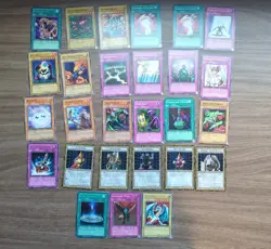 Vintage 1996 YuGiOh Trading Cards Lot Of 27 Cards 1st Edition, Dungeondice - Image 1