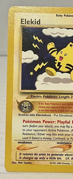 Elekid 22/111 Neo Genesis Set Rare Pokemon Card NM Vintage - Image 2