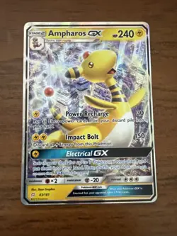 Ampharos GX 43/181 - Team Up - Ultra Rare Holo Pokemon Card - Near Mint (NM) - Image 3