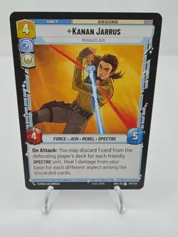 Star Wars Unlimited Card SOR 047/252 - Kanan Jarrus - Image 2