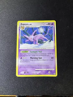 Espeon 18/100 Rare Majestic Dawn Pokemon Card - Image 1