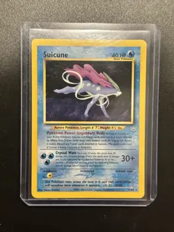 Pokemon Neo Revelation Suicune Card 27/64 Non-Holo LP - Image 1