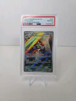 Aegislash IR 210/182 Paradox Rift Illustration Rare Pokemon Card PSA 10 - Image 1