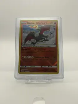 Pokemon TCG Charizard Radiant Rare Card Crown Zenith 020/159 NM Condition - Image 1