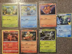 (7) Pokemon TCG HD Galaxy Swirl Card Lot. NM. Sword And Shield. S&V - Image 1