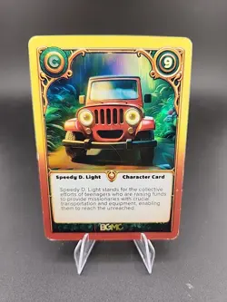 BGMC Trading Cards Speedy D. Light Holo (Gen Zero) Card.Rare!! - Image 1