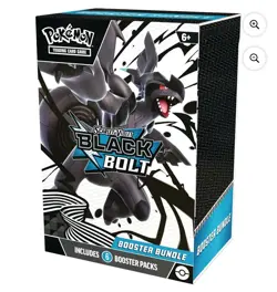 Pokemon Trading Card Games Scarlet Violet 10.5 5 Black Bolt Booster Bundle - Image 1