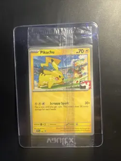 SEALED Pikachu SVP101 Black Star SV Promo Play League Pokemon Card TCG Mint - Image 4