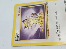 Meowth Jungle 1999 Pokemon Card Promo 56/64 - Image 3