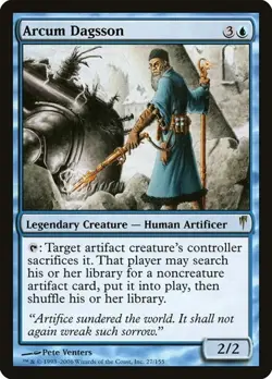 Arcum Dagsson - Foil Coldsnap MP MTG - Image 1