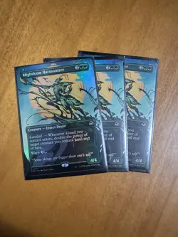 x1 MTG EOE Mightform Harmonizer Foil Extended Art Pack Fresh 0297 - Image 1