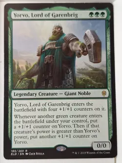 Yorvo, Lord of Garenbrig - Throne of Eldraine - Magic the Gathering MTG Nice! - Image 1
